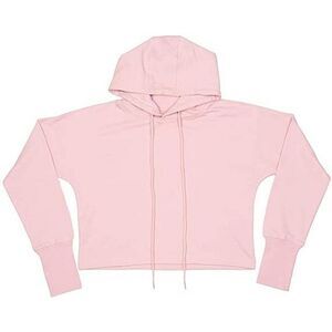 Mantis Womens/Ladies Cropped Crop Top / Pastel Pink